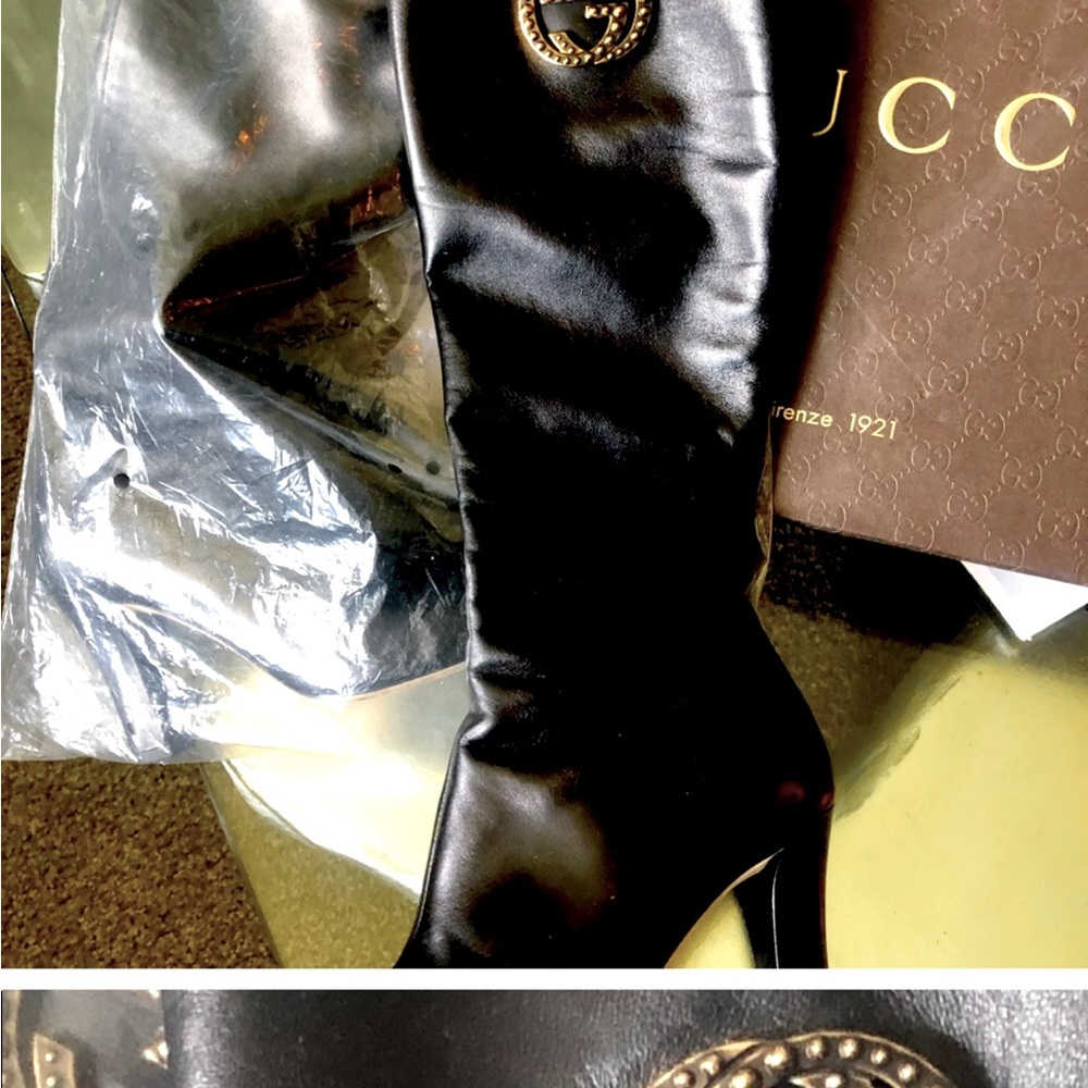 Gucci boot in excellent condition worn once, come with box